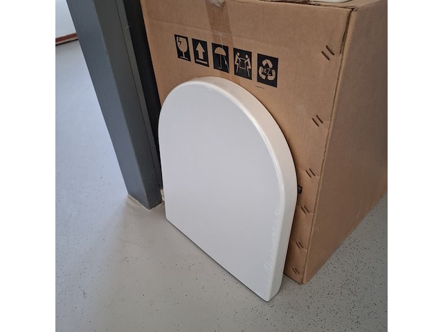 Wandcloset adw best, glans wit - afbeelding 4 van  4