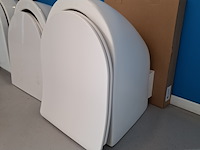 Wandcloset bestdesign, moranno, mat zwart - afbeelding 1 van  3