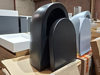 Wandcloset clou hammock, mat zwart - afbeelding 1 van  4