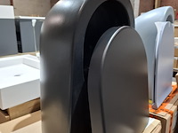 Wandcloset clou hammock, mat zwart - afbeelding 3 van  4