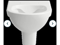 Wandcloset, diepspoel rimless laufen, pro, wit - afbeelding 1 van  3