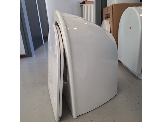 Wandcloset duravit, darling new, glans wit - afbeelding 2 van  4