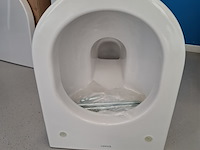 Wandcloset duravit, darling new, glans wit - afbeelding 3 van  4