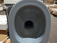 Wandcloset globo, blauw grijs - afbeelding 3 van  4