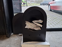 Wandcloset hatria, fusion, mat zwart - afbeelding 2 van  4