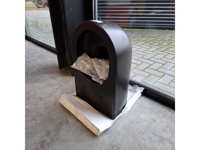 Wandcloset hatria, fusion, mat zwart - afbeelding 4 van  4