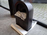 Wandcloset hatria, fusion, mat zwart - afbeelding 4 van  4