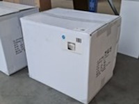 Wandcloset, hr badmeubelen, squarred, glans wit - afbeelding 4 van  5