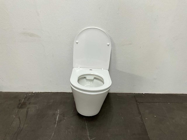 Wandcloset met toiletzitting - afbeelding 2 van  5