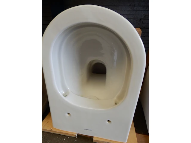 Wandcloset met zitting, duravit, d-neo, wit - afbeelding 2 van  6