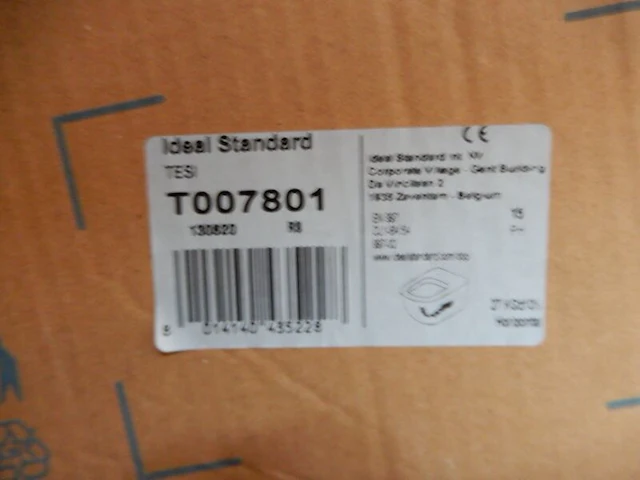 Wandcloset met zitting, ideal standard, tesi, wit - afbeelding 4 van  5