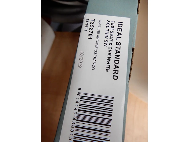 Wandcloset met zitting, ideal standard, tesi, wit - afbeelding 5 van  5