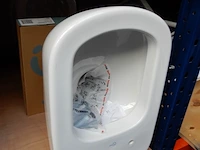 Wandcloset met zitting, ideal standard, tesi, wit