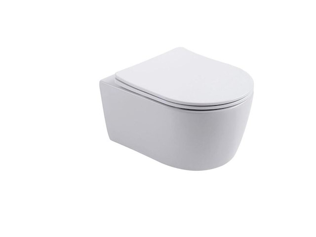 Wandcloset rimless met toiletzitting aloni - afbeelding 1 van  5