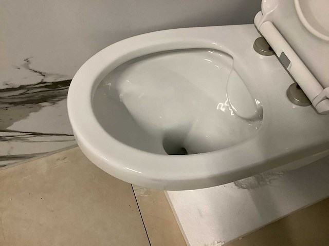 Wandcloset rimless+ toiletzitting - afbeelding 4 van  5