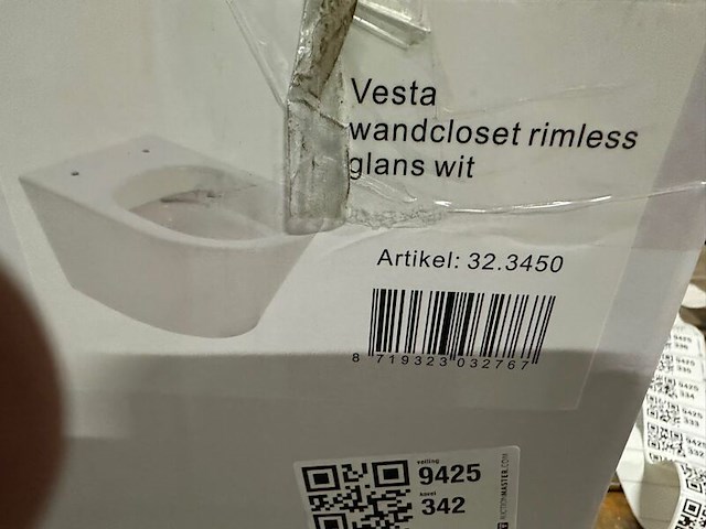 Wandcloset rimless wb, vesta - afbeelding 2 van  3