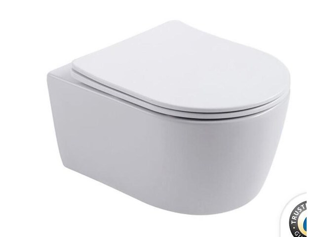 Wandcloset, rimless zonder toiletzitting propack, pro 5514.01, wit - afbeelding 1 van  7