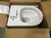 Wandcloset, rimless zonder toiletzitting propack, pro 5514.01, wit - afbeelding 3 van  7