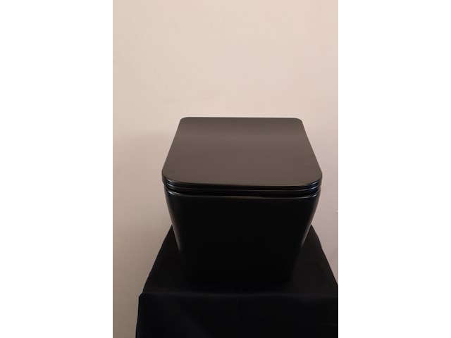 Wandcloset, sanidelux, zwart - afbeelding 2 van  3