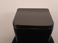 Wandcloset, sanidelux, zwart - afbeelding 2 van  3