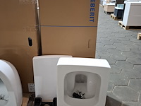 Wandcloset-set geberit /villeroy & boch, finion, wit - afbeelding 1 van  5