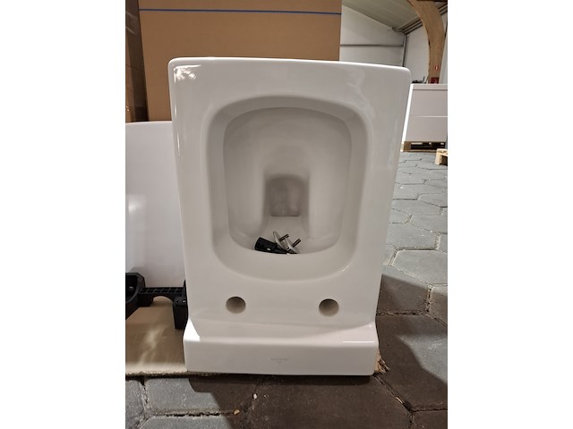 Wandcloset-set geberit /villeroy & boch, finion, wit - afbeelding 3 van  5