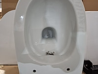 Wandcloset-set glans wit - afbeelding 3 van  5