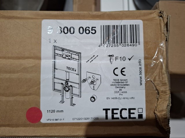 Wandcloset-set glans wit - afbeelding 5 van  5