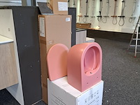 Wandcloset-set, schwab, duplo ur380, oud roze - afbeelding 6 van  12