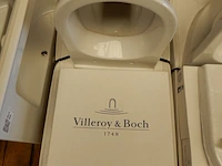 Wandcloset set, viega/villeroy & boch, prevista, wit
