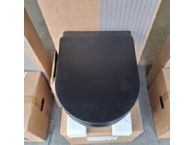 Wandcloset, solar, blue label balder, mat zwart - afbeelding 3 van  6