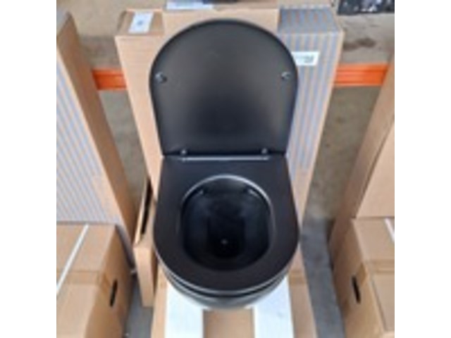 Wandcloset, solar, blue label balder, mat zwart - afbeelding 4 van  6