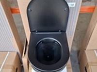 Wandcloset, solar, blue label balder, mat zwart - afbeelding 4 van  6