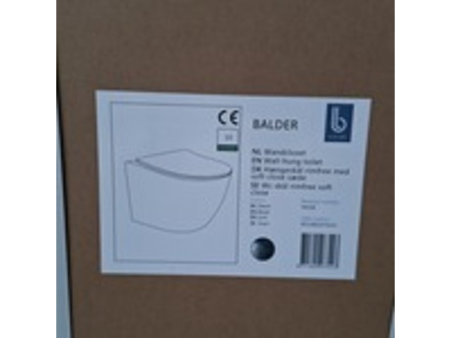 Wandcloset, solar, blue label balder, mat zwart - afbeelding 5 van  6