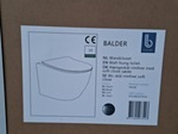 Wandcloset, solar, blue label balder, mat zwart - afbeelding 5 van  6