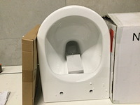 Wandcloset verkort 48 cm + soft close bril wb, 32.4640, wit - afbeelding 3 van  4