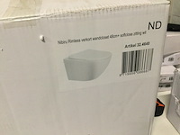 Wandcloset verkort 48 cm + soft close bril wb, 32.4640, wit - afbeelding 4 van  4