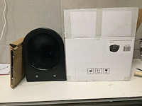 Wandcloset verkort 48 cm + soft close bril wb, 32.4642, mat zwart - afbeelding 2 van  4