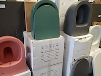Wandcloset + wc-douche, kayfit, tornado, groen - afbeelding 1 van  4