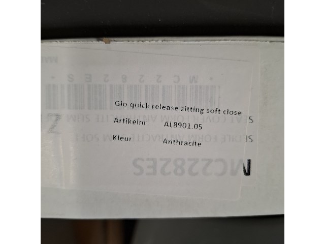 Wandcloset, xenz, gio, mat antraciet - afbeelding 5 van  5