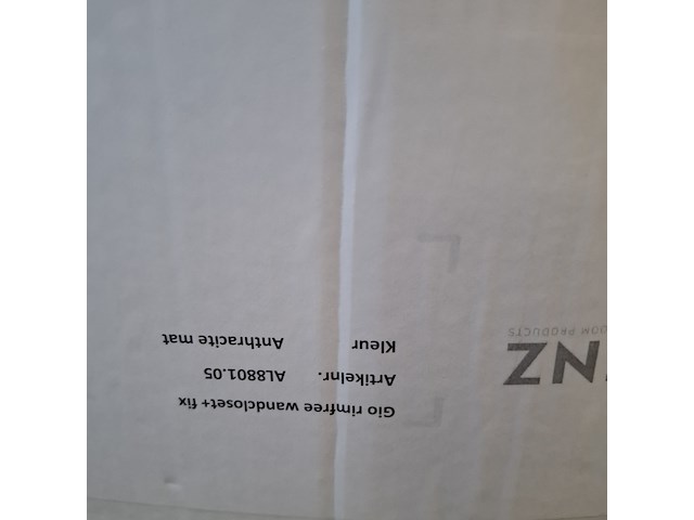 Wandcloset, xenz, gio, mat antraciet - afbeelding 6 van  6