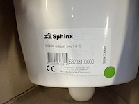 Wandclosetpot 49 diepspoel wit sphinx - afbeelding 4 van  4