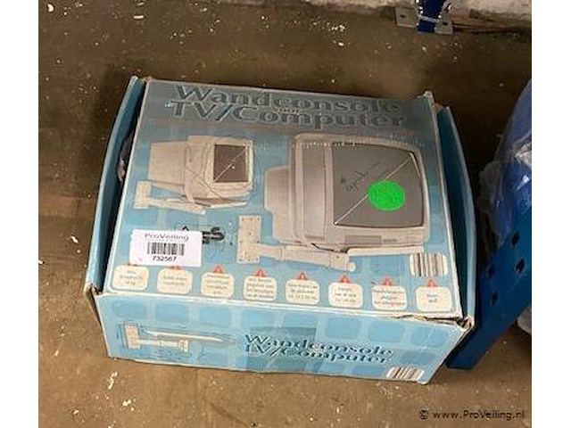 Wandconsole t.b.v. tv/computer - afbeelding 1 van  1