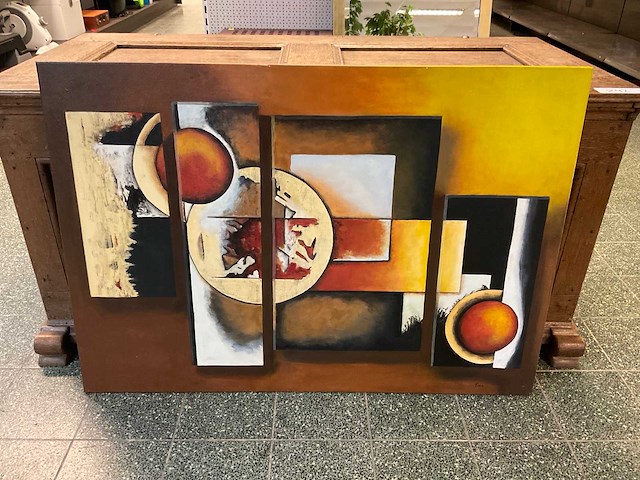 Wanddecoratie - 100 x 70 cm - afbeelding 1 van  4