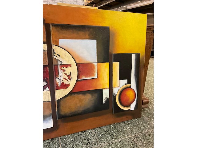 Wanddecoratie - 100 x 70 cm - afbeelding 3 van  4