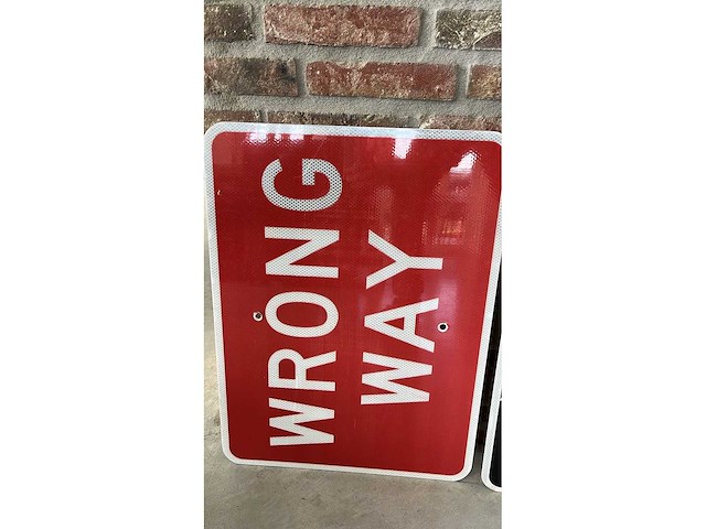 Wanddecoratie - usa traffic - afbeelding 3 van  4