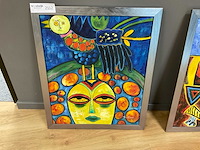 Wanddecoratie (2x) - afbeelding 2 van  5