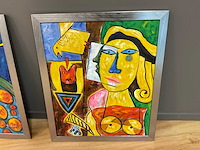Wanddecoratie (2x) - afbeelding 4 van  5