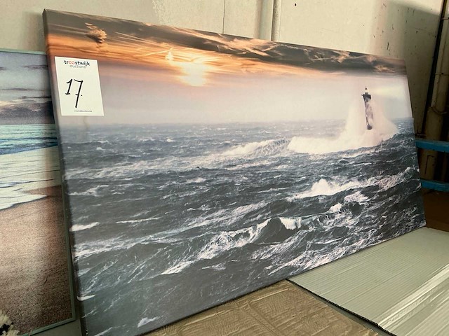 Wanddecoratie (2x) - afbeelding 1 van  3