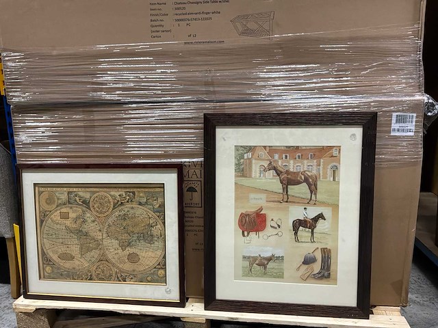 Wanddecoratie (2x) - afbeelding 3 van  7